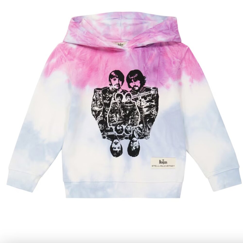NWT Stella McCartney Kids Beatles Tie-Dye Hoodie